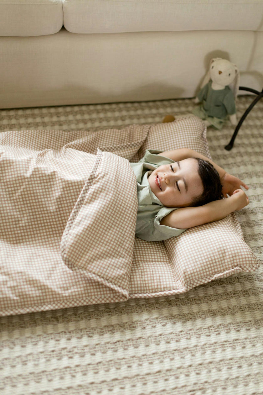 Organic Toddler Nap Roll-N-Rest Mat Set