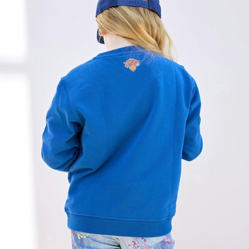 New York Knicks Basketball Girls Crew in Blue Gems