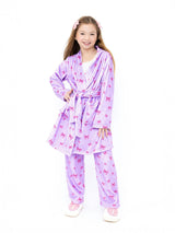 Bows Plush Robe