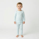 Coastal Check Bamboo Toddler Pajama Set