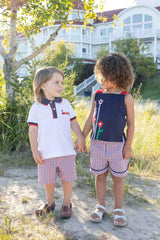 Plaid Seersucker Short