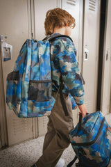 Little Boy Camouflage Durable Spacious Lunch Box