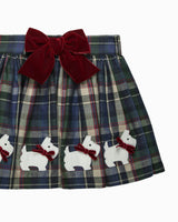 Bonnie Scottie Bow Skirt