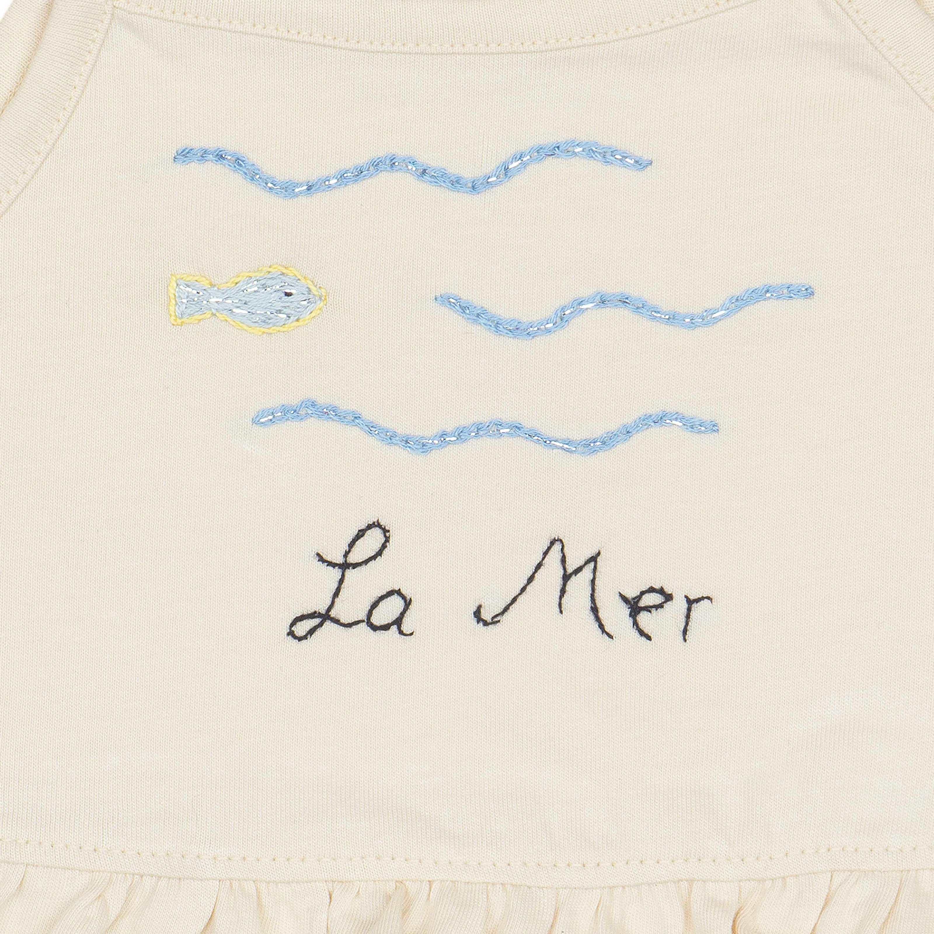 Wide-Leg Pant Set in La Mer