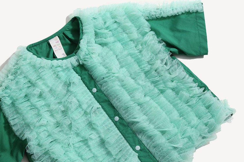 TOULA TIERED RUFFLE BLOUSE