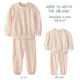 CARI 6-Piece Puff Sleeve Sweatsuit