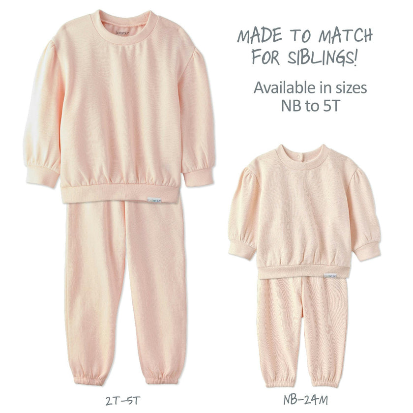 CARI 6-Piece Puff Sleeve Sweatsuit