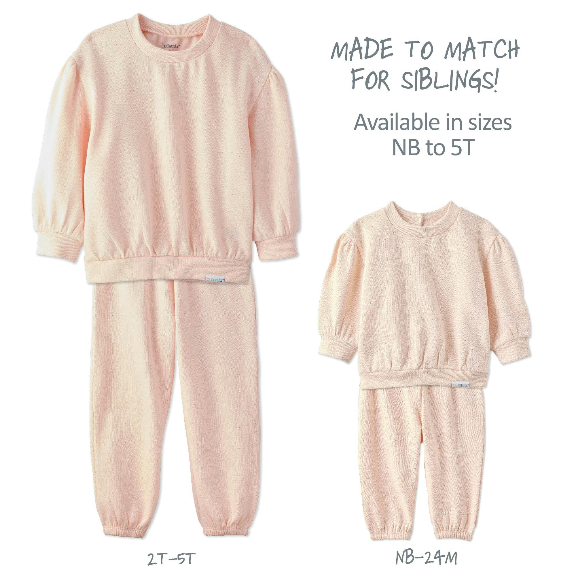 CARI 6-Piece Puff Sleeve Sweatsuit