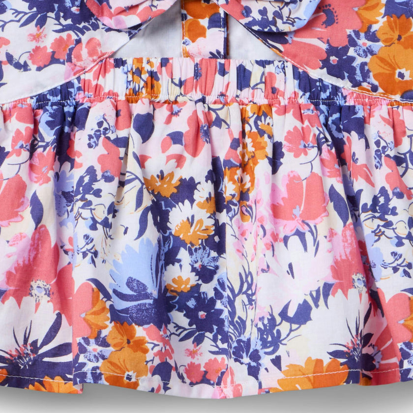 Floral Peplum Top