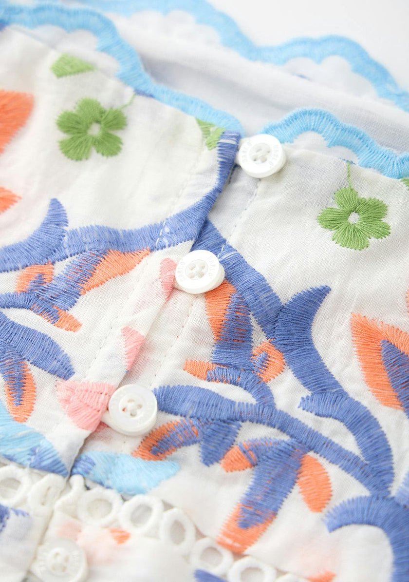 Sarah Embroidered Top