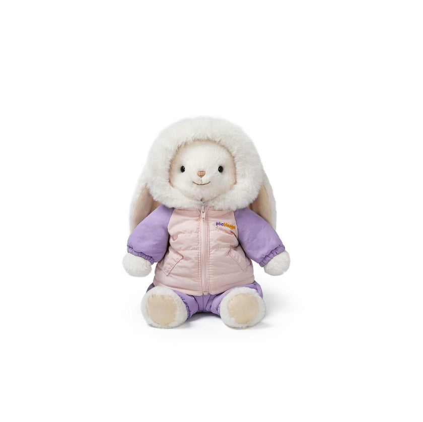 McHugs Snowy Outdoor Smiling Leveret Weighted Plush 25cm
