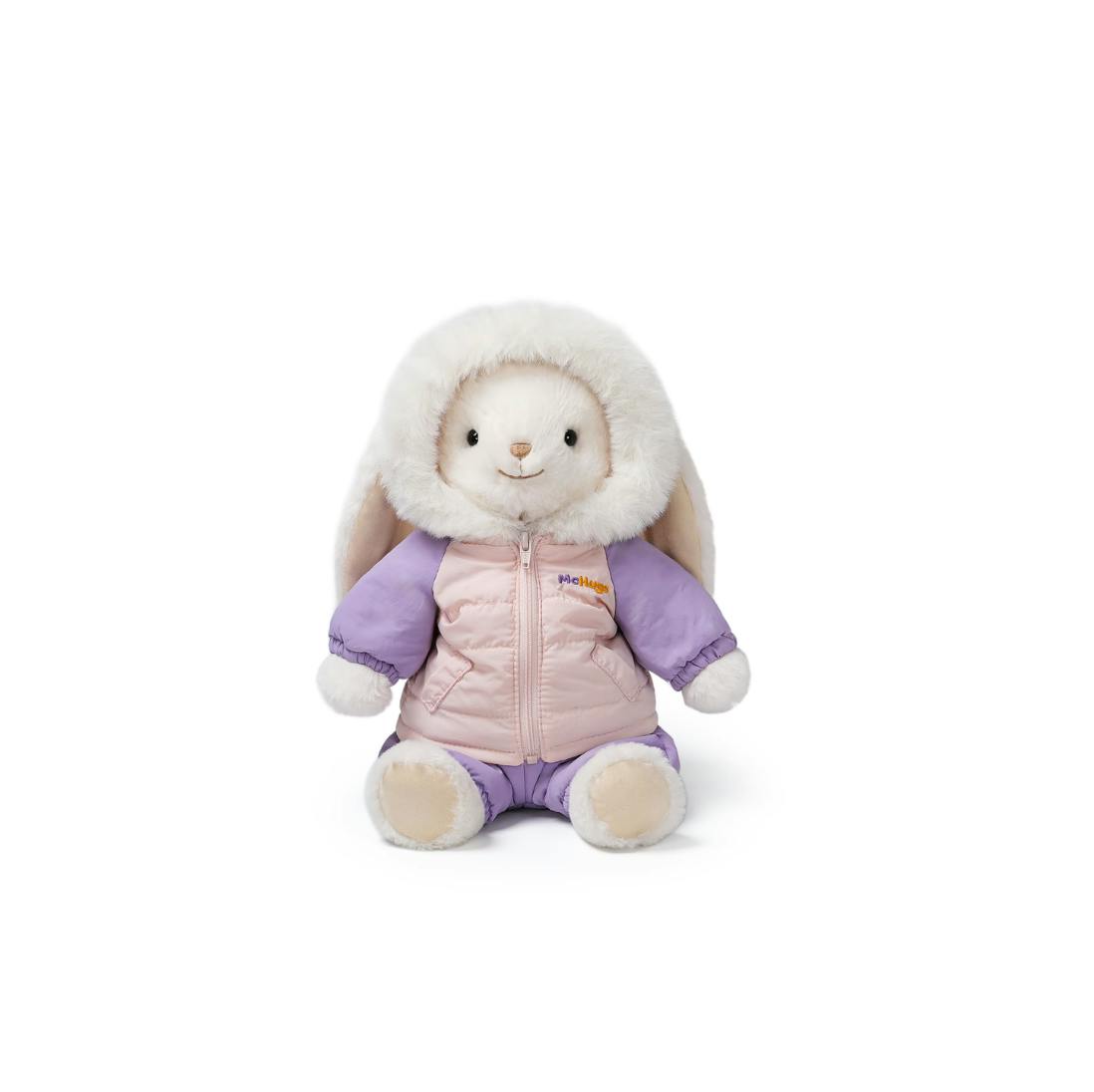 McHugs Snowy Outdoor Smiling Leveret Weighted Plush 25cm