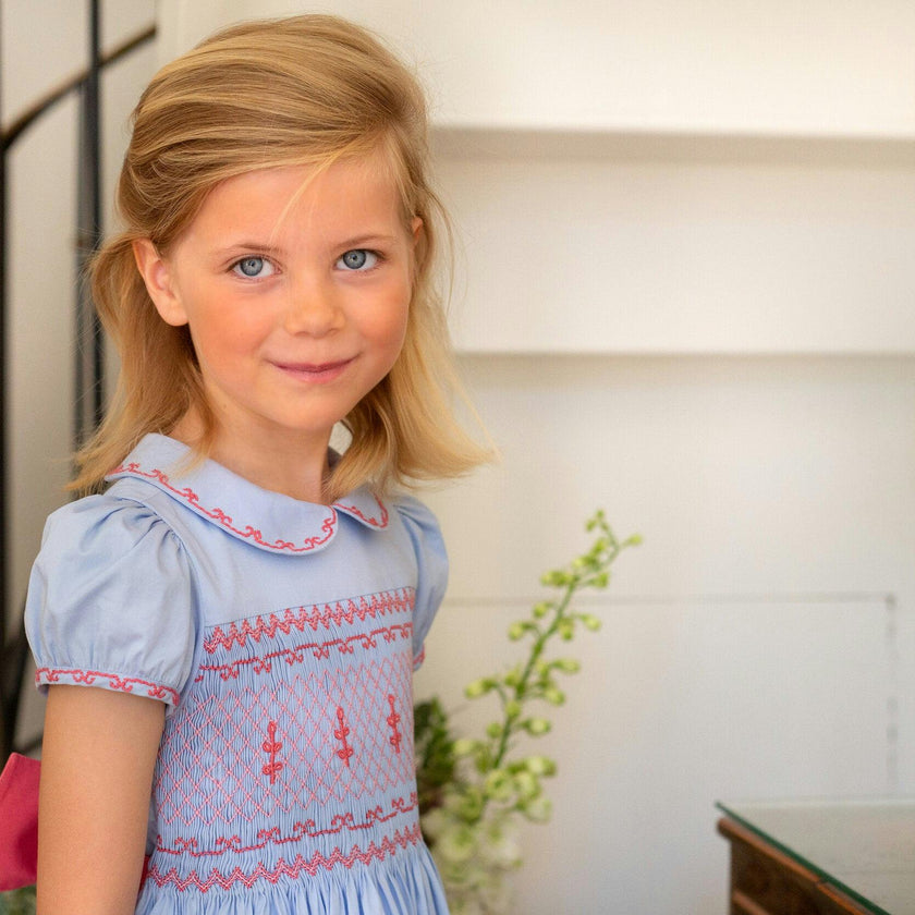 Princess Charlotte Heirloom Smocked Dress