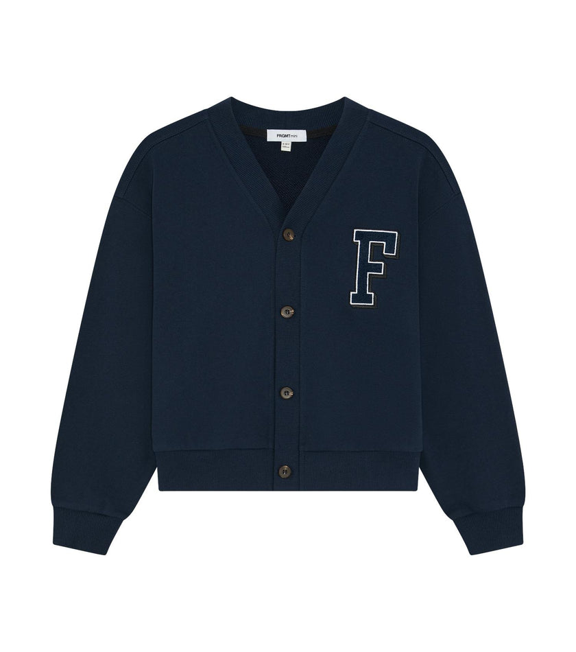 Varsity Sweat Cardigan