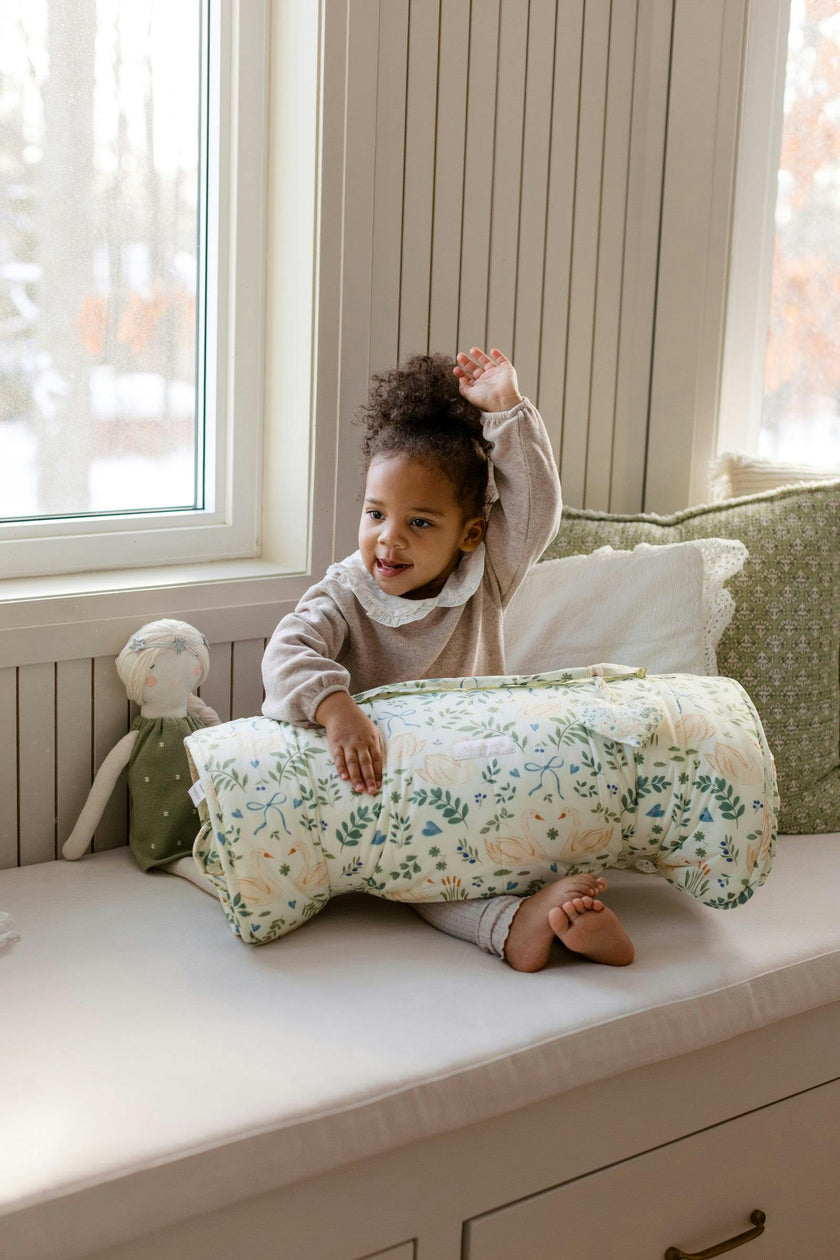 Organic Nap Mat (Swan)