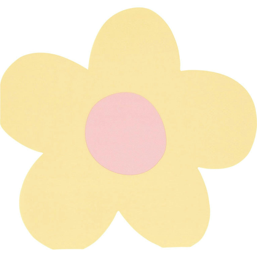 Daisy Shaped Napkins