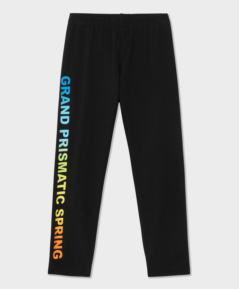 Grand Prismatic Spring Gift Box with Ultra-Soft Rainbow Kids Leggings, Book, and Activities