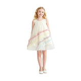 Mint Cressida Pastel Ruffle Dress