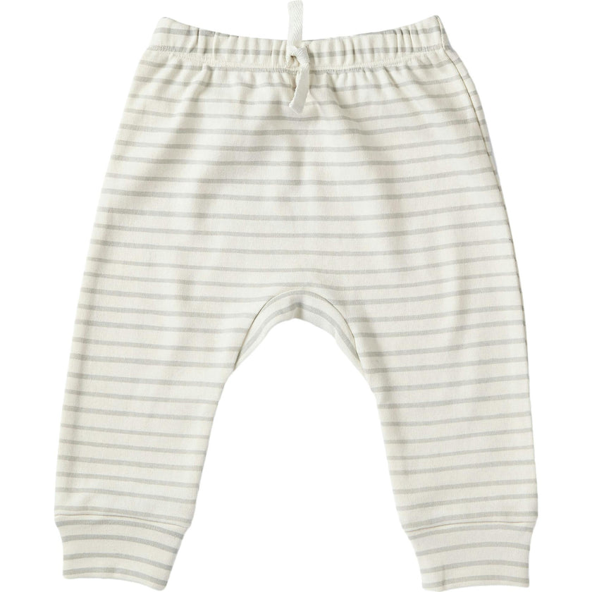 Organic Stripes Away Harem Pant, Grey