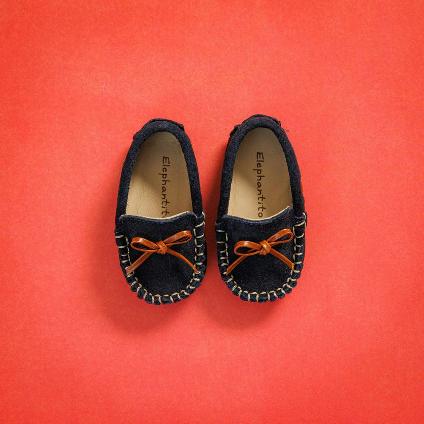 Driver Loafer Baby Suede Blue