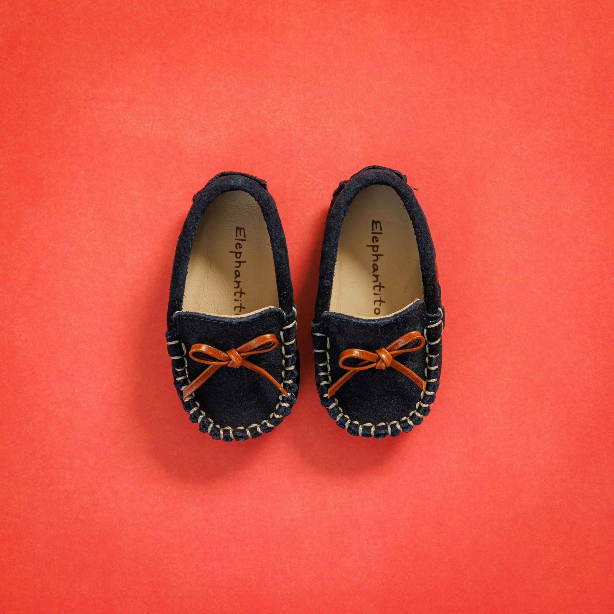 Driver Loafer Baby Suede Blue