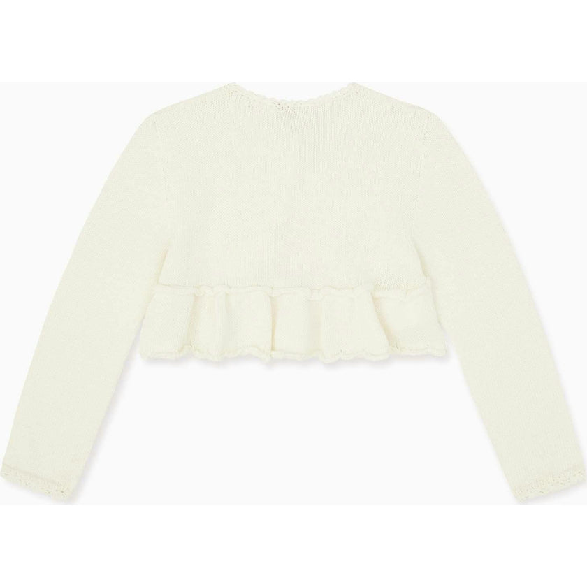 Ivory Linda Ceremony Girl Cardigan