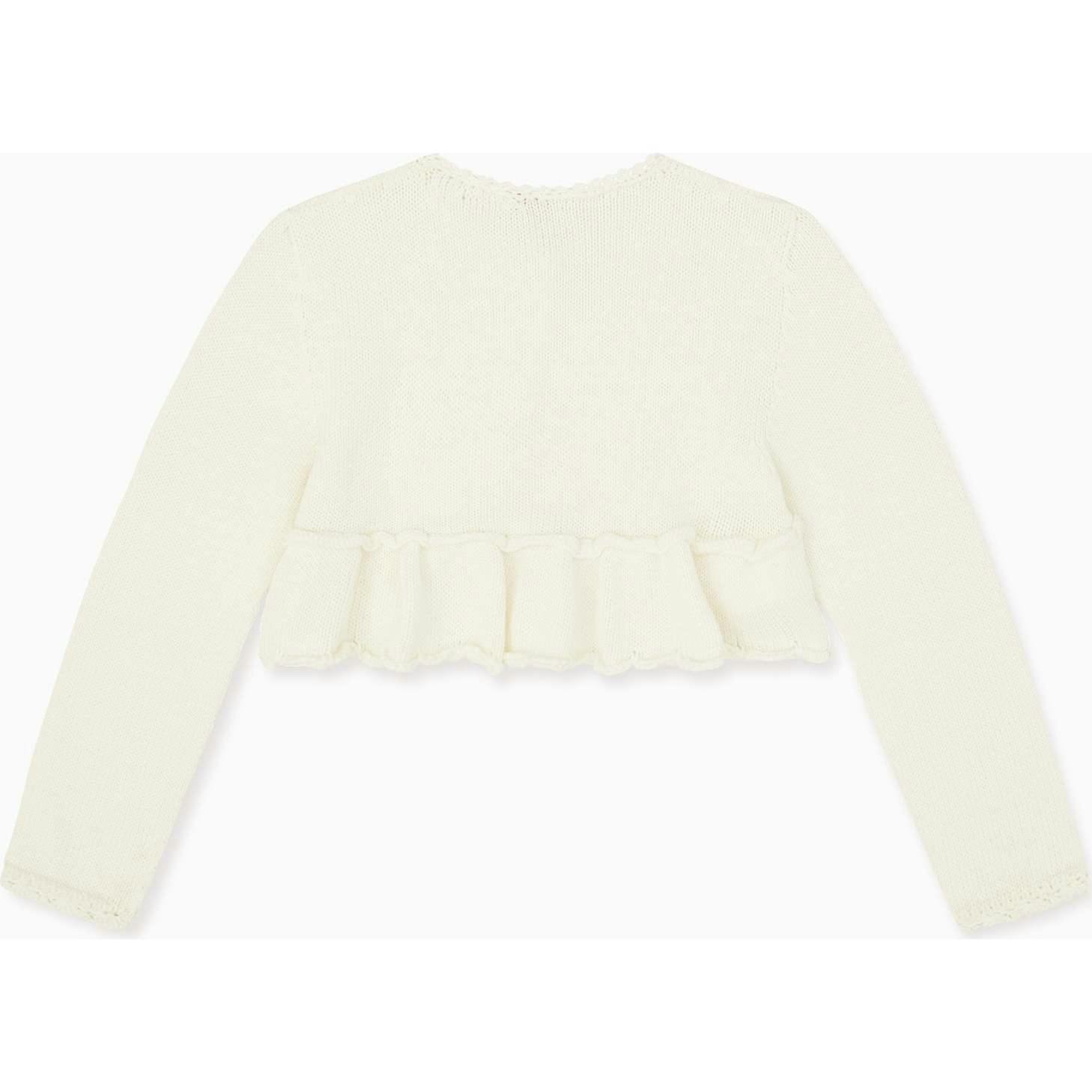 Ivory Linda Ceremony Girl Cardigan