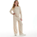 Big Kids Hacci Rib Lounge Set
