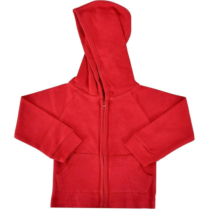 hoodie | scarlet red