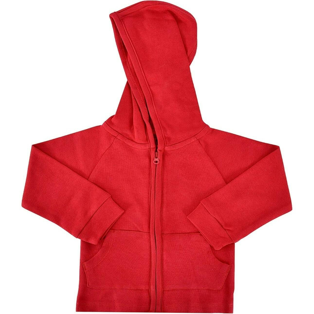 hoodie | scarlet red