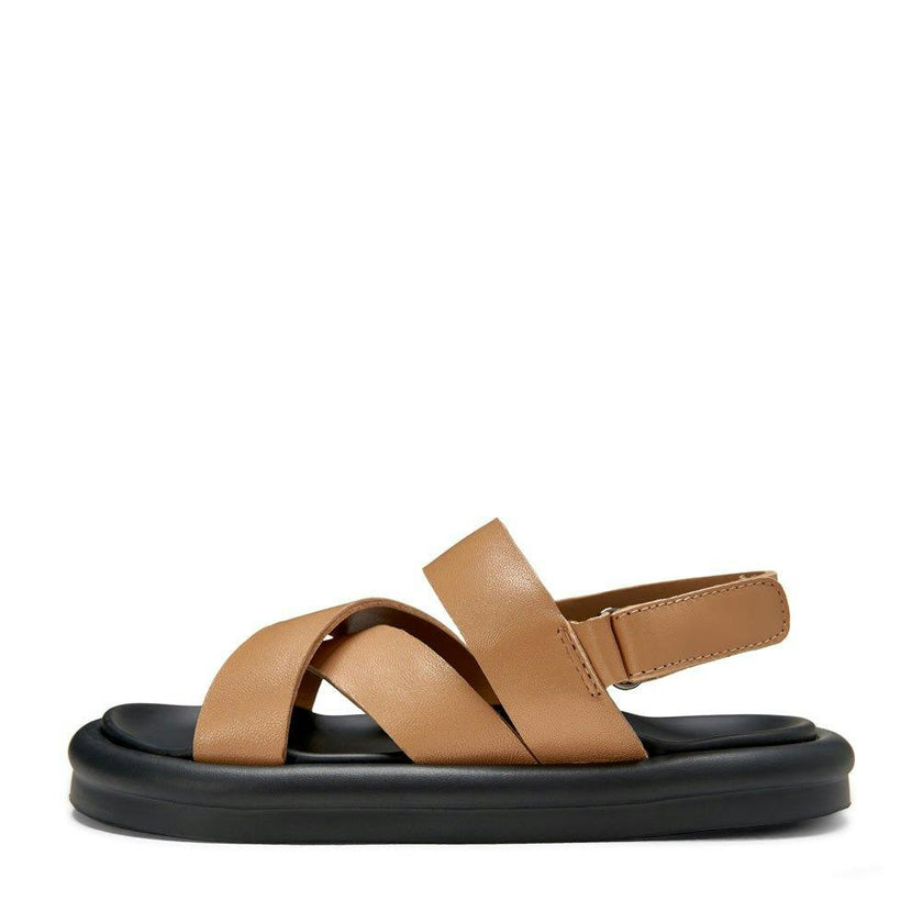 Rick Velcro Strap Leather Sandals