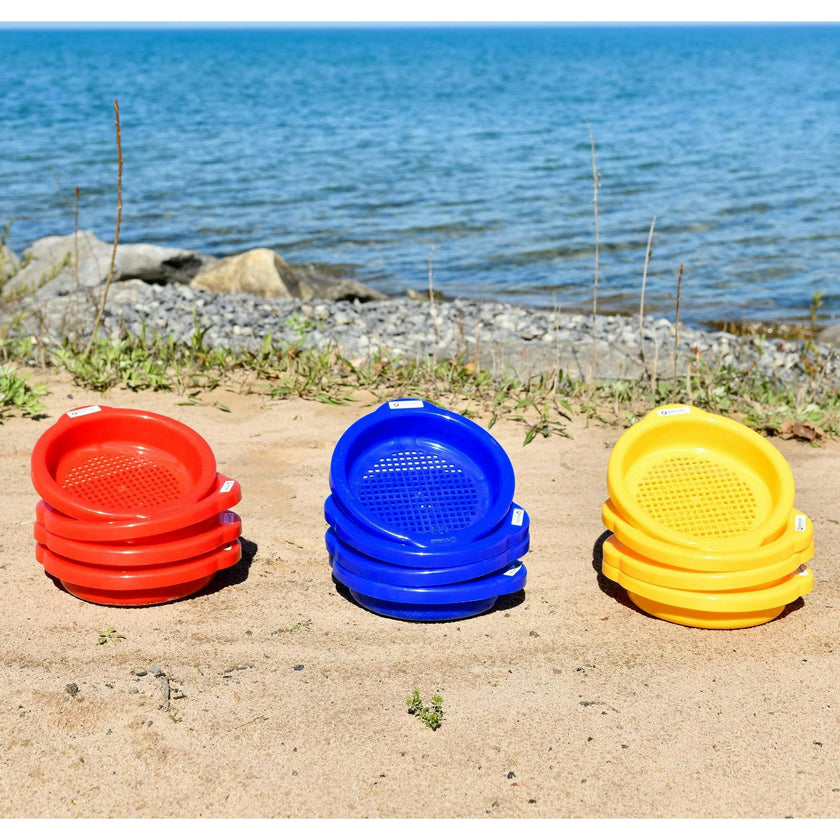 Small Sand Sieve 12 Pack (4 red