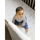 Follow Me Organic Cotton Crib Sheet