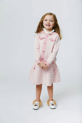 Gingham Gem Sweater Set