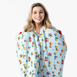 Merry Minions Holiday Bamboo Sherpa Blanket