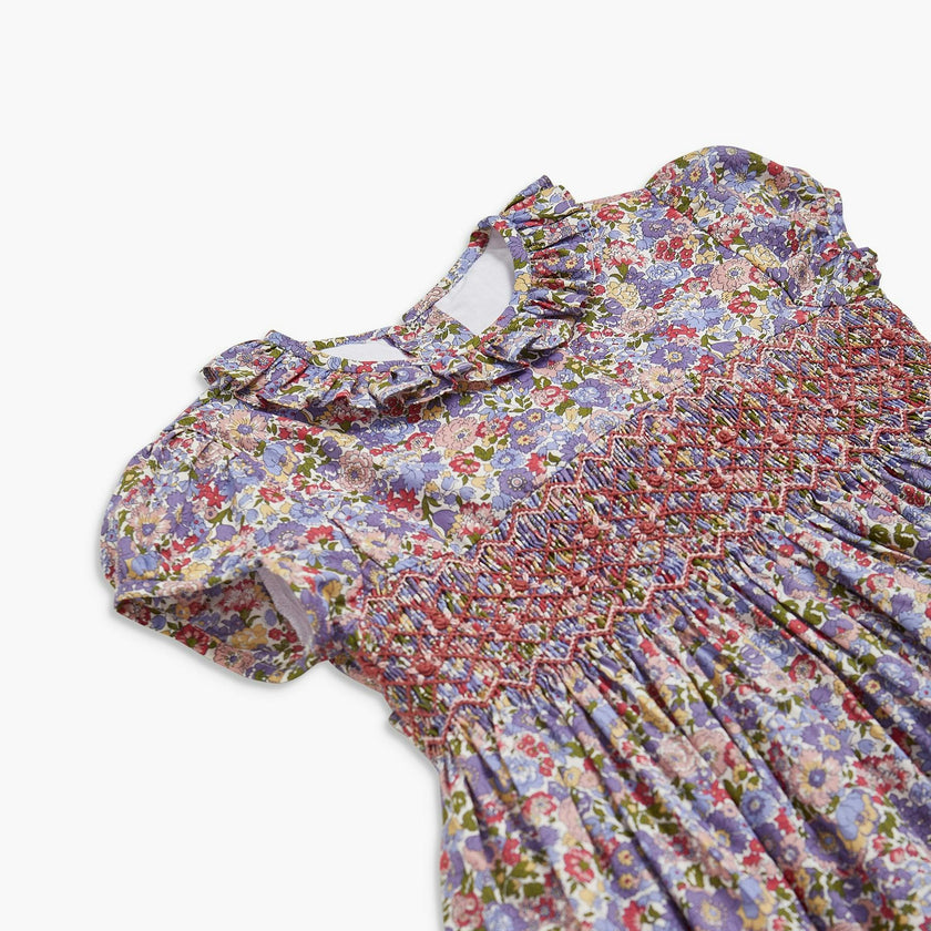 Moohren Dress Green/Pink Liberty