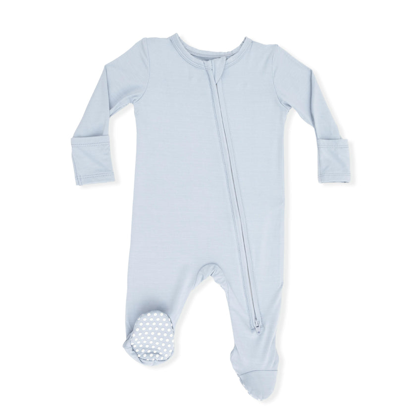Solid Plein Air - 2 Way Zipper Footie