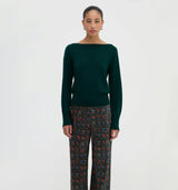 The Amelia Sweater - Pine Green