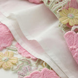 Estella Frill Embroidered Mini Skirt