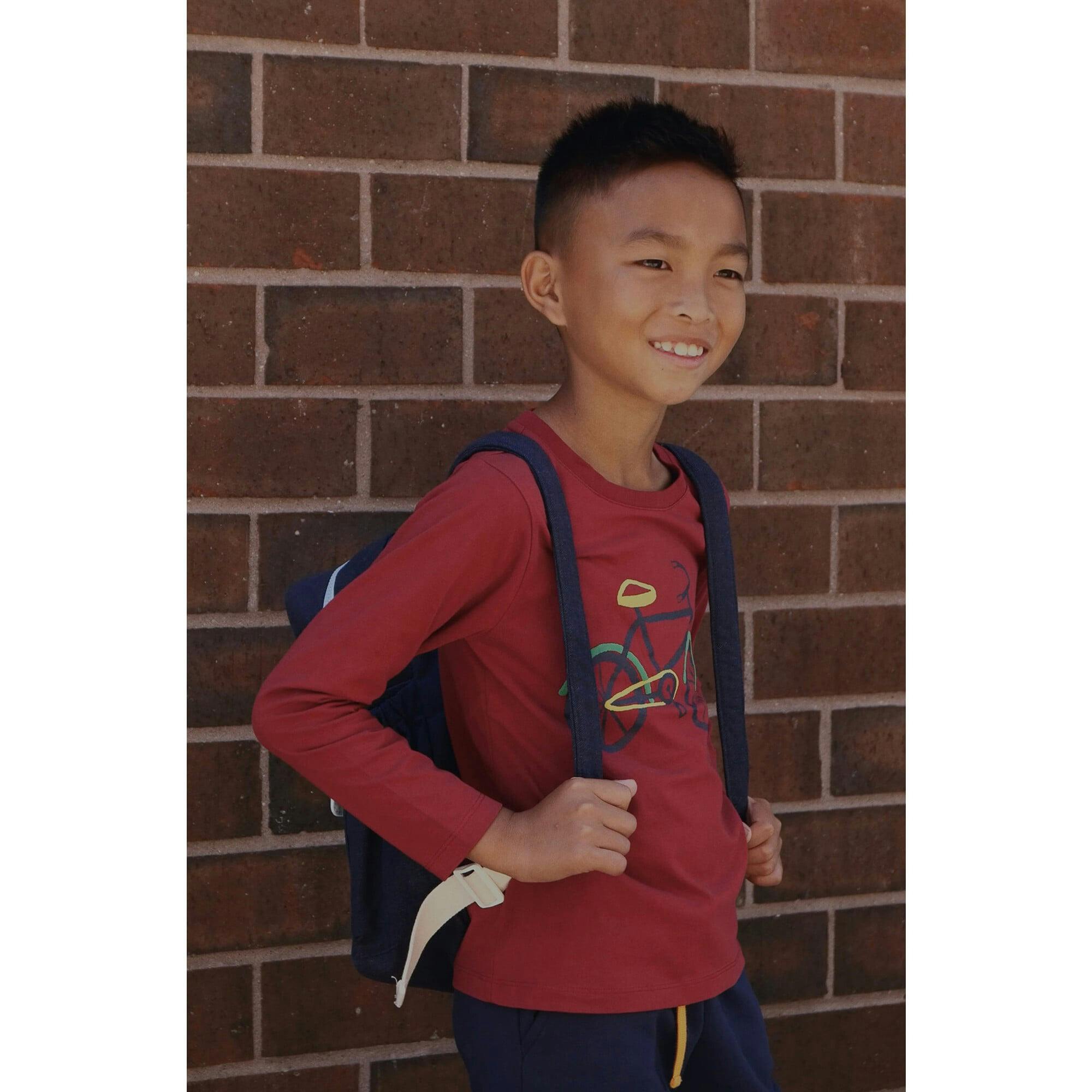 Recycled Cotton Bicyclette Kid T-shirt