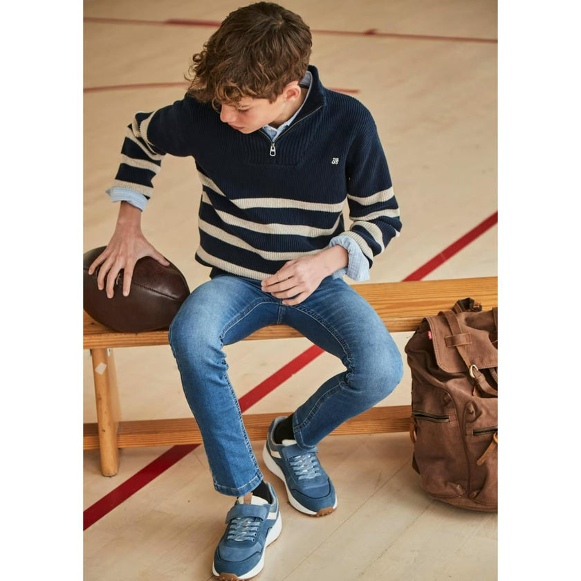 Boy Basic Fitted Jeans