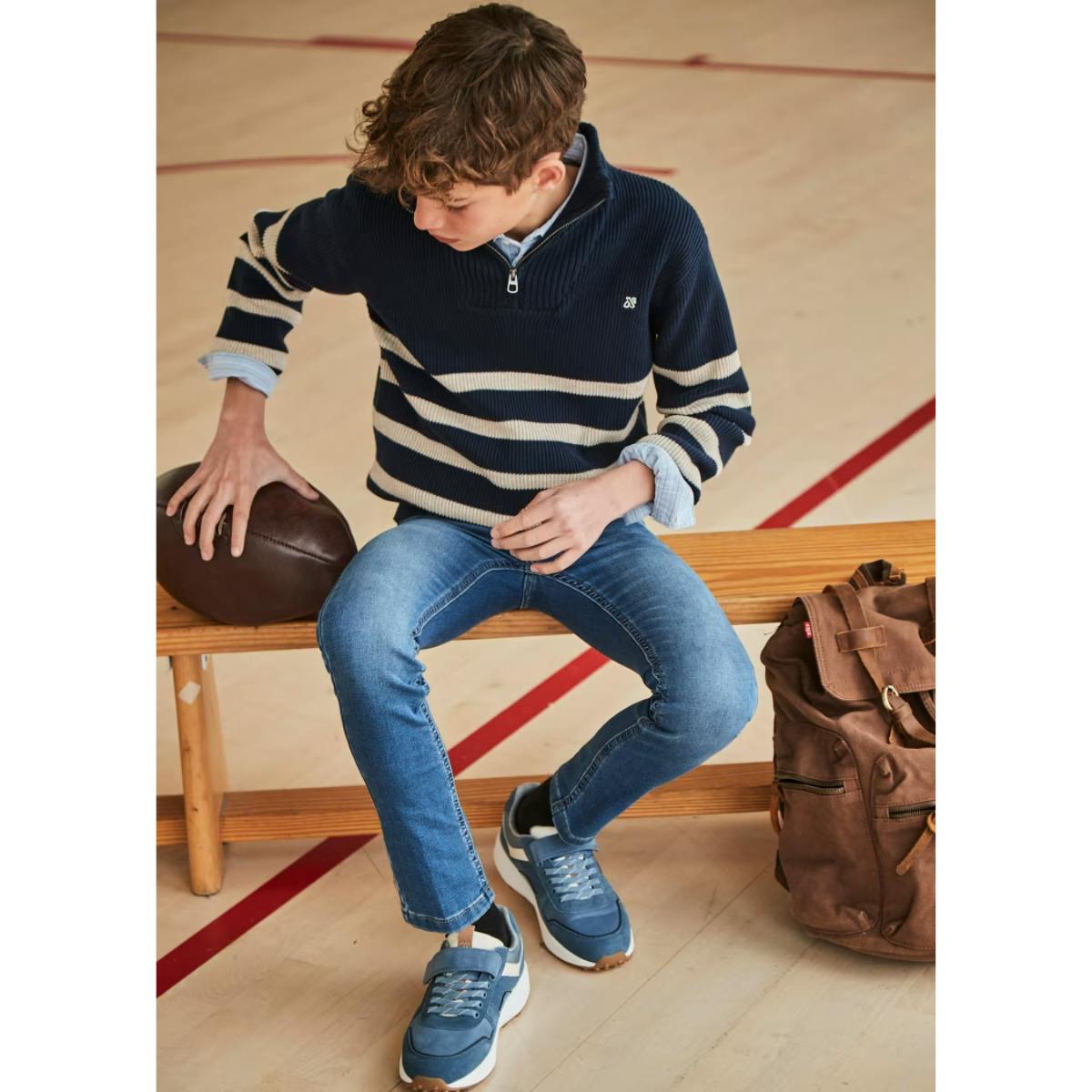 Boy Basic Fitted Jeans