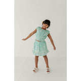 Eyelet Peasant Top