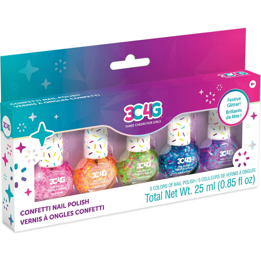 3C4G: Confetti Nail Polish Set