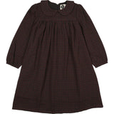 Plaid Collar Dress