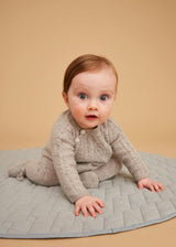 The Light Grey Noah Cashmere Baby Knitted Set