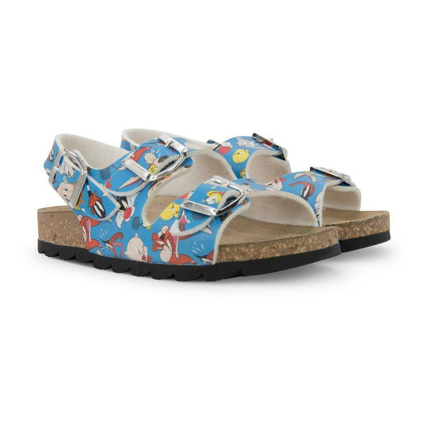 Light Blue Looney Tunes Sandals