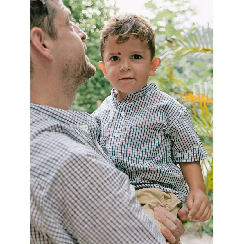 Block Printed Shirt for Boys