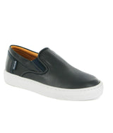 Slip On Sneakers - navy blue smooth