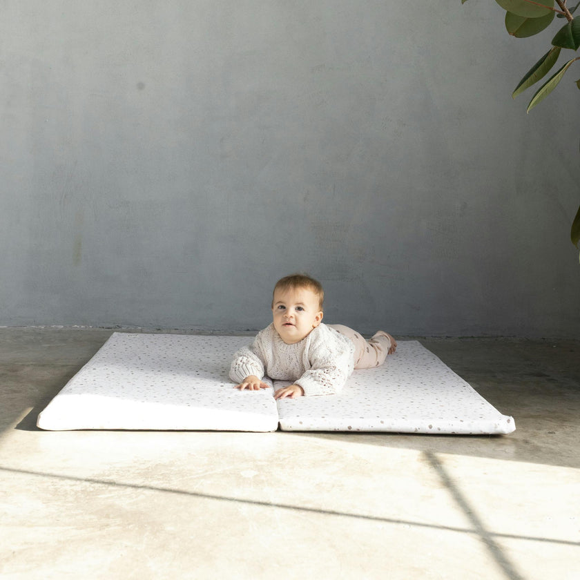 Terrazzo Chalk Organic Cotton Mat